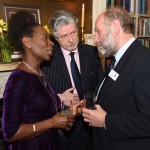 Baroness Floella Benjamin, Keith Taylor and Alistair Moffat